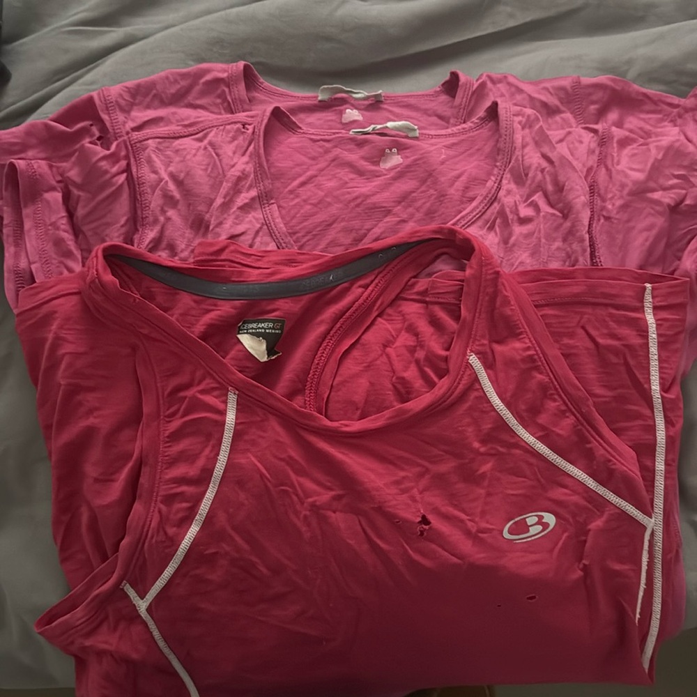 Merino pink bundle sz Medium